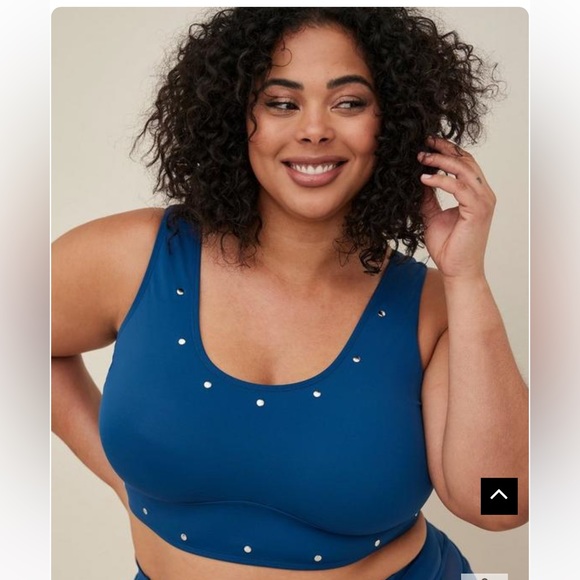 torrid Other - Studded scoop swim top